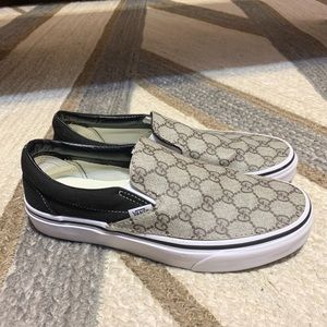 Double G Vans Slip Ons (Custom Made)